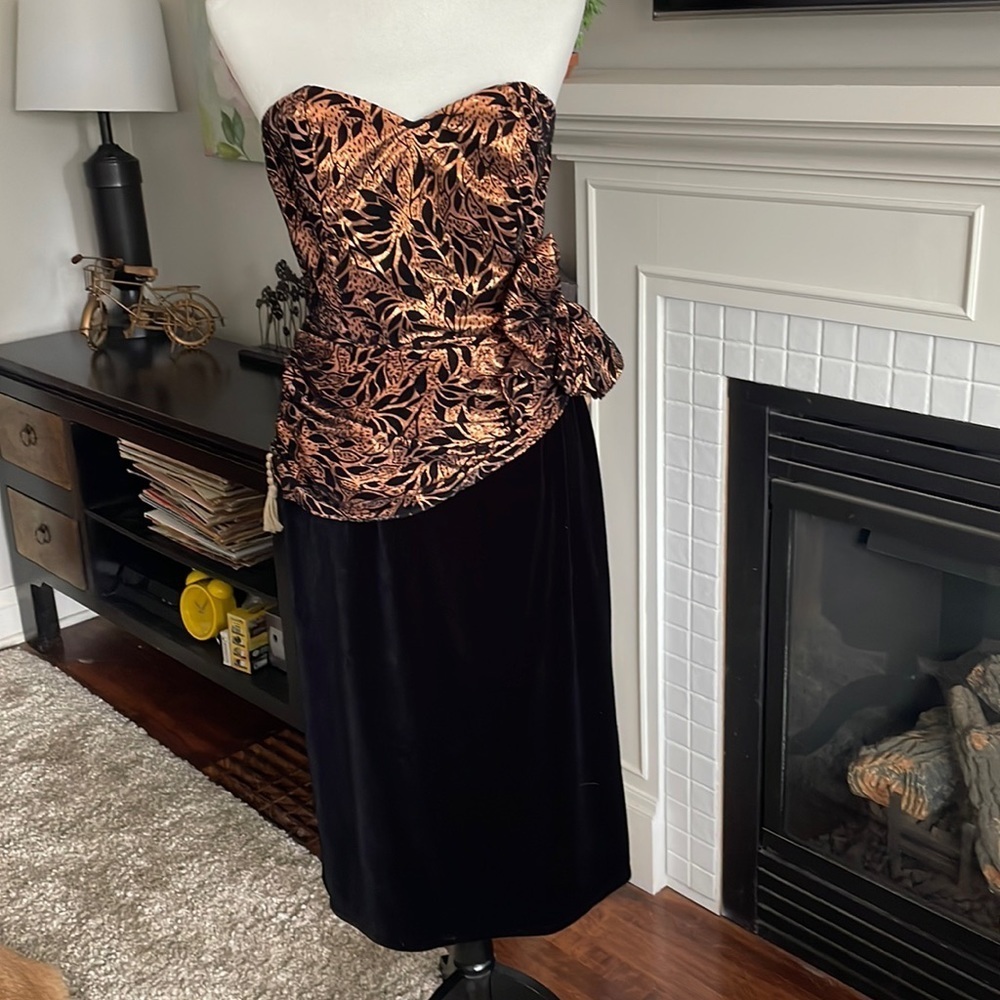 Vintage 1980โs Yessica Cocktail Dress